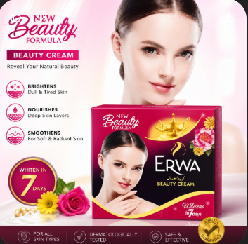 Erwa Beauty Cream for Face Beauty - Modern Whitening Cream for Fair and Facial Glow