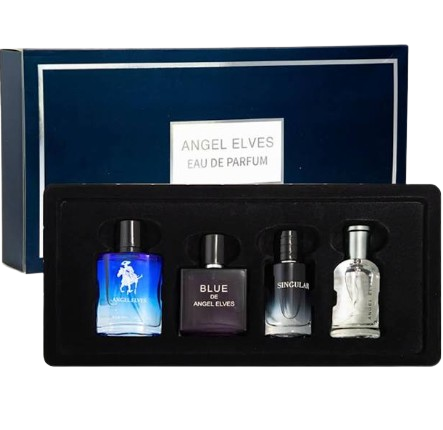 4 Pcs Perfume Gift Set for Men, Eau De Parfum For Men, Long Lasting Fresh Fragrance Perfume Set For Men Birthday Gift To Boyfriend, Luxury Parfums For Man Gift Set Box, 4 x 30ml (120ml)